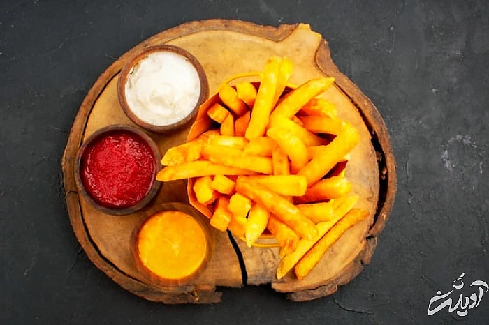 درست کردن سیب زمینی سرخ کرده سیب زمینی سرخ شده